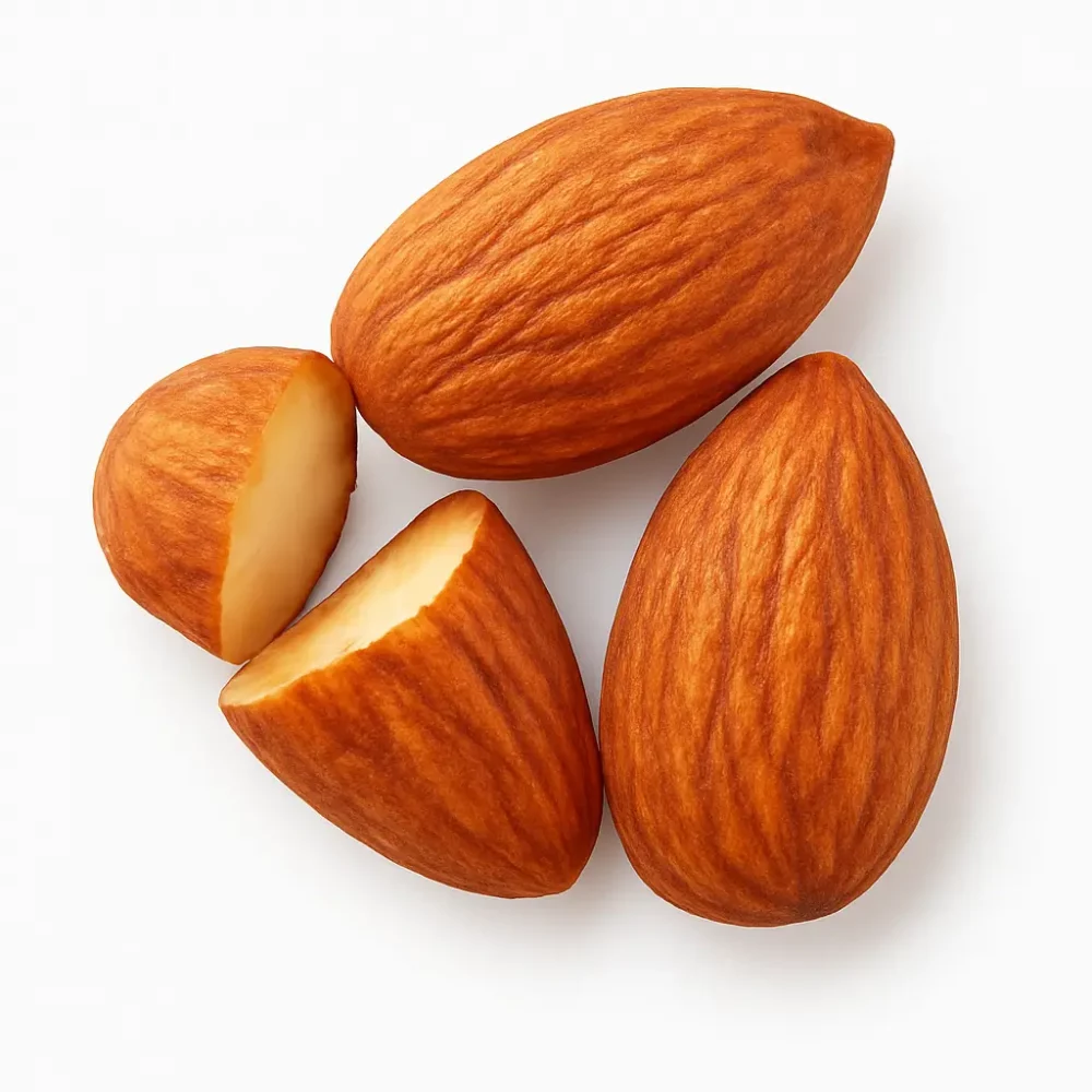 Qızardılmış badam ləpələri